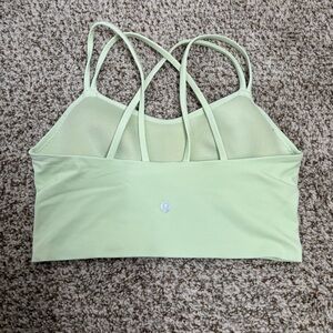 Lululemon Sports Bra Light Green Size 6